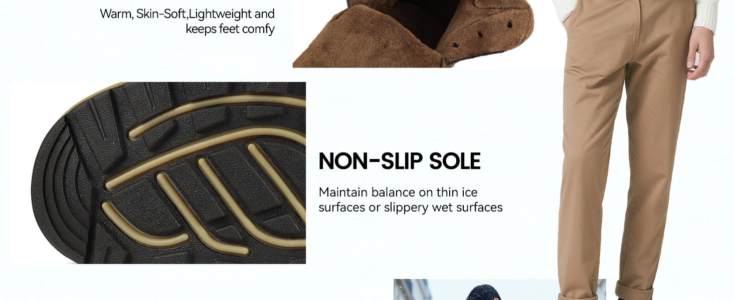 Чоловічі зимові черевики CC-Los: теплі, з підкладкою, антиковзаючі, розмір 40-48 EU (43 EU, сірий 46)