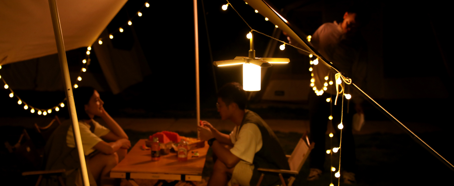 KLARUS CL2 Багатофункціональний кемпінговий ліхтар, 10000 mAh, 750 люмен, 8 режимів, IPX5, для кемпінгу, риболовлі, туризму