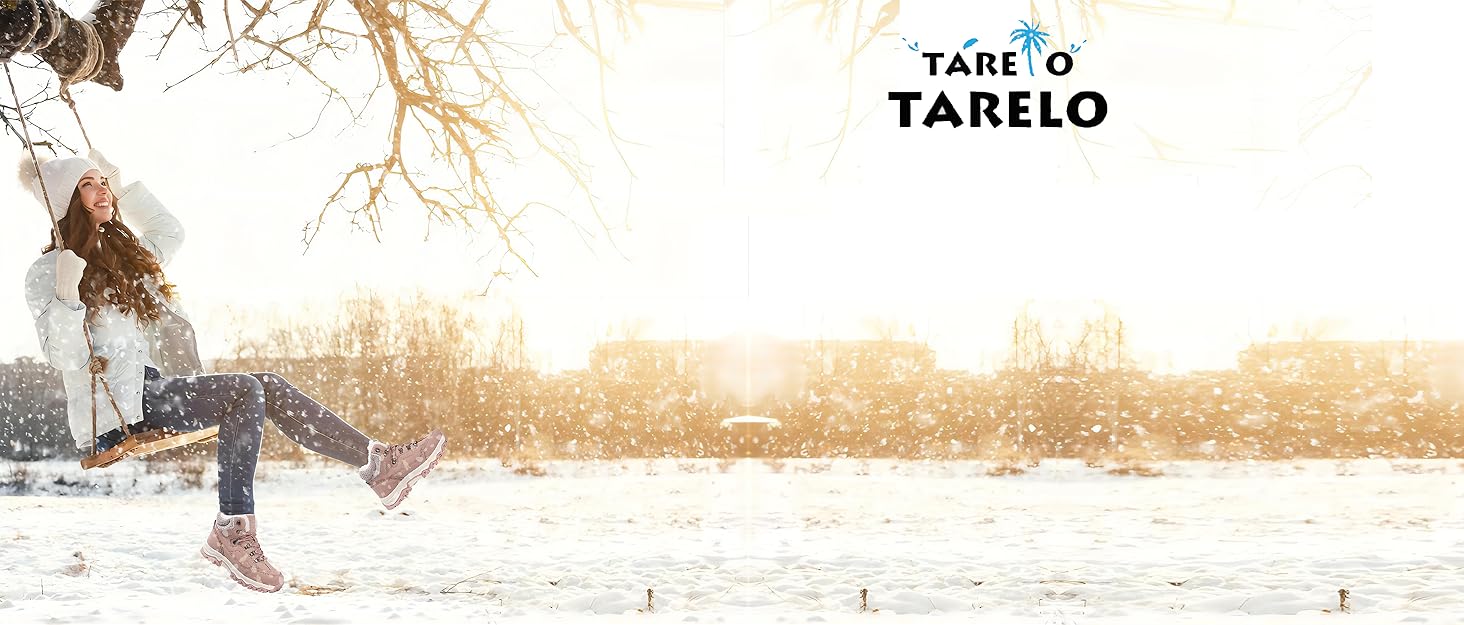 Зимові черевики жіночі TARELO, антиковзання, розмір 36-41, сірий