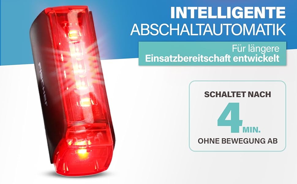 Фаришру LED акумуляторний задній ліхтар для велосипеда, велосипедна підсвітка, перезаряджається, захист IPX4, чорний, акумуляторний задній ліхтар TWIN (акумуляторний задній ліхтар TWIN 2.0)