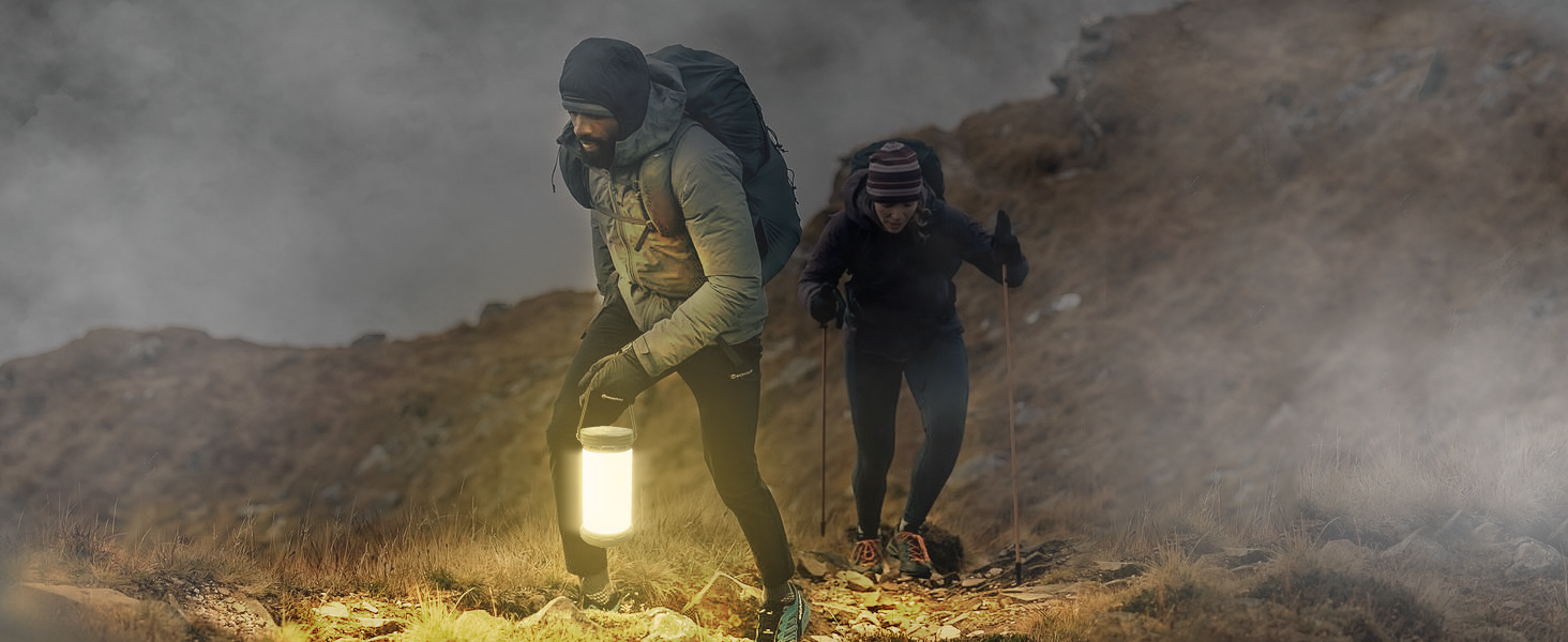 Glocusent Ліхтар для кемпінгу та намету: 1500 люмен, 135 LED, 200 годин роботи, акумулятор 5000 mAh, 3 кольори та 5 рівнів яскравості, SOS, перезаряджувана кемпінгова лампа для відключень електроенергії, туризму та надзвичайних ситуацій