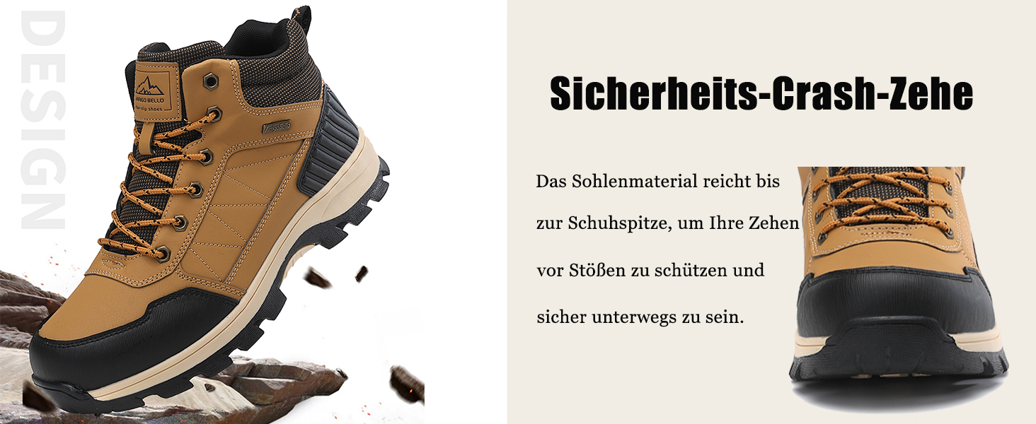 Чоловічі зимові черевики ARRIFIO BELLO: зимові черевики, вандер-черевики, трекінг черевики, утеплені, з антиковзанням, розмір 41-46, колір зелений