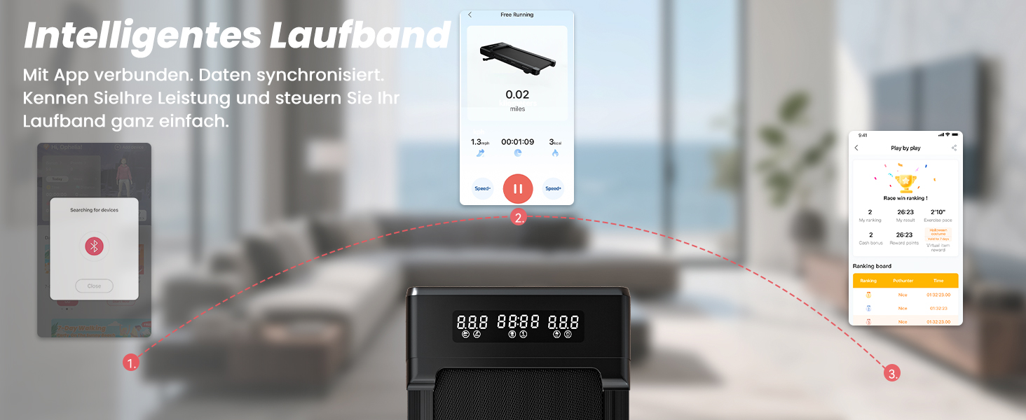 Бігова доріжка для дому 16 км/год, Walking Pad з нахилом 6%, бігове полотно 158 кг, велика площа бігу 112 * 42 см, тихе бігове полотно для дому та офісу, чорно-червоне