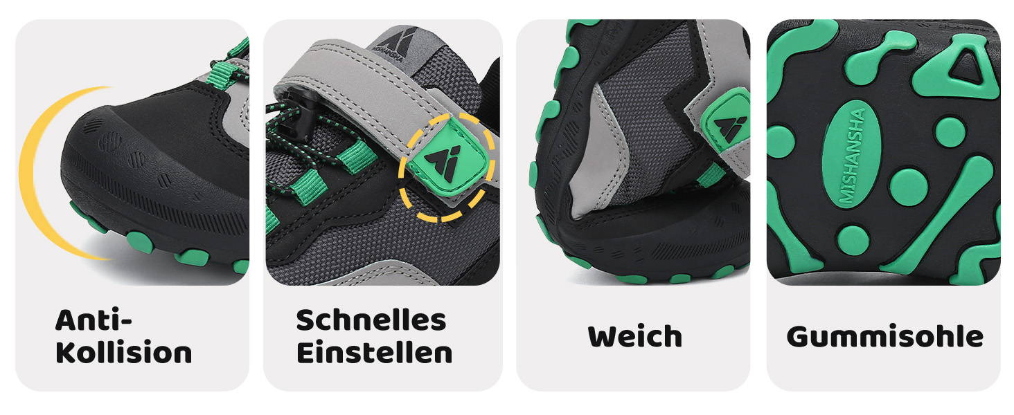 Дитячі трекінгові кросівки Mishansha для активного відпочинку, спорту та прогулянок. Зелені кросівки для дівчаток, розмір 29 EU, фіолетовий колір. Легкі та зручні кросівки для туризму та повсякденного носіння.