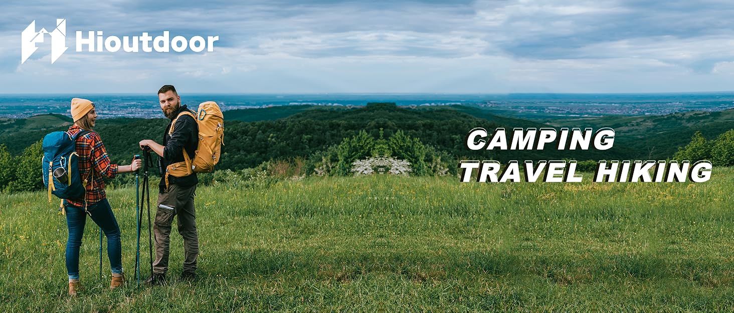 Каремат туристичний самонадувний Hioutdoor 10 см, ультралегкий, з насосом-пресом, для кемпінгу, трекінгу, пляжу, рюкзака, намету, сірого кольору