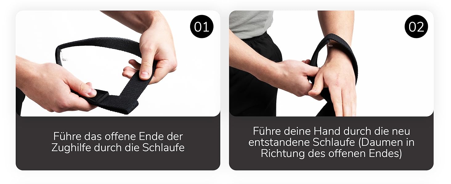 Лягки для тренувань Athletic Aesthetics - ремені для підйому штанги, 60 см, для фітнесу, пауерліфтингу, важкої атлетики, чорні (пара)