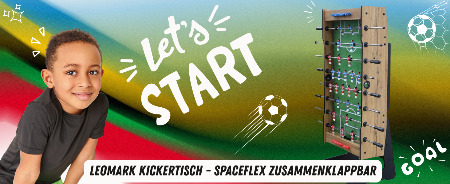 Leomark Multigame Ігровий стіл 4в1: Футбол, Білліард, Хокей, Теніс з аксесуарами для багатокористувацької гри