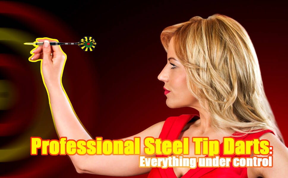 Дарти Alyoen 12 шт. металеві, 20/24/26 г, професійні, комплект з алюмінієвими стержнями, пір'ями, точилом, захистом та гумовими кільцями