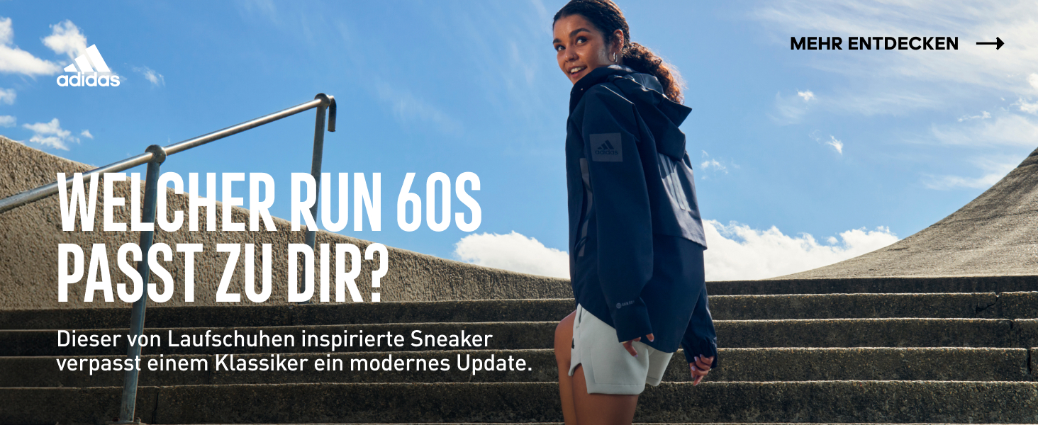Чоловічі кросівки Adidas Run 60s 4.0 білі/чорні JR6622, розмір 43 1/3 EU