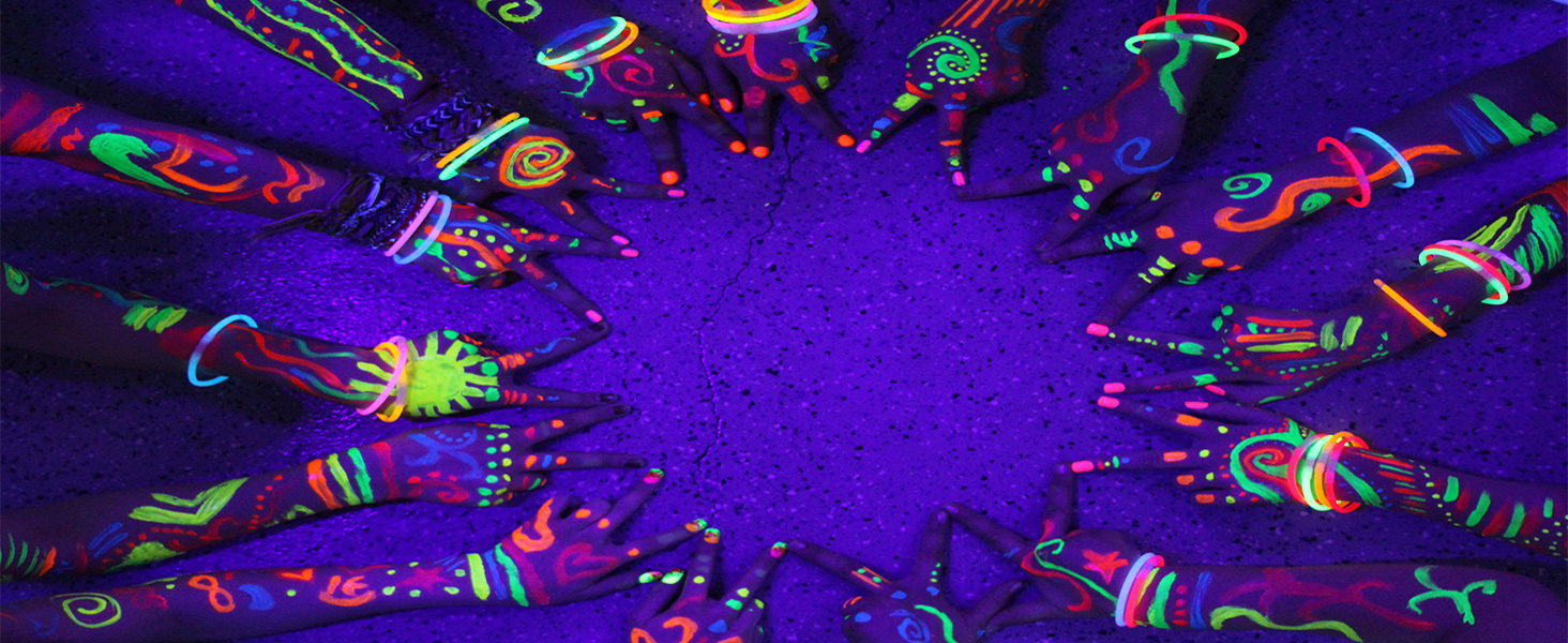 COSOOS LED налобний ліхтар з USB зарядкою, чорним світлом, водонепроникний, для дітей, активного відпочинку, бігу, прогулянок з собакою, 2 шт.