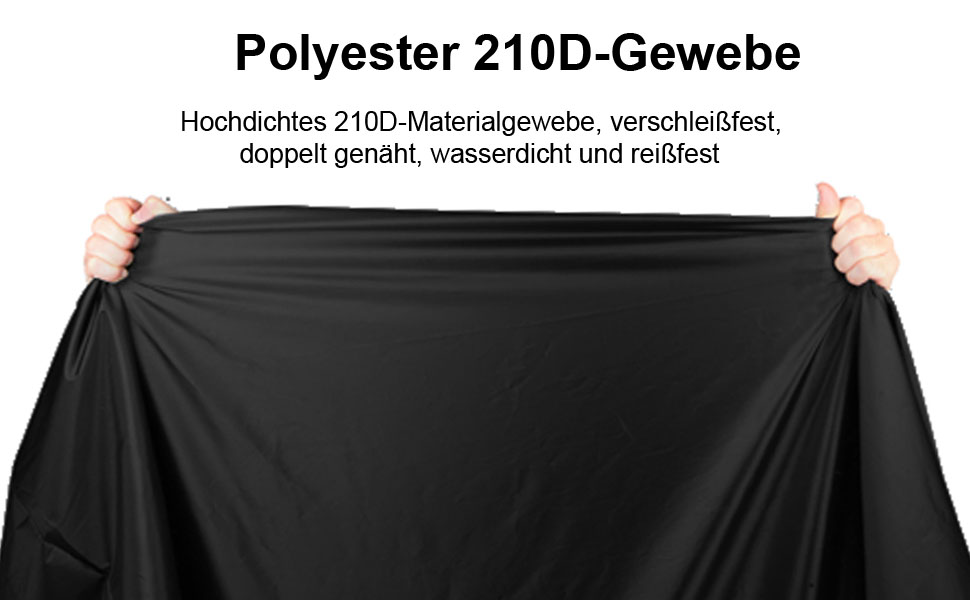 Водонепроникний чохол для мотоцикла Outdoor 210D, зимовий захисний тент для зберігання мотоцикла (245x105x125 см)