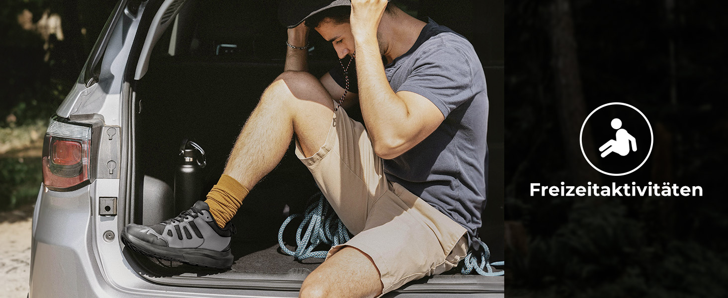 Черевики для хайкінгу FitVille для чоловіків, широкі, водонепроникні, розмір 40-50, чорні