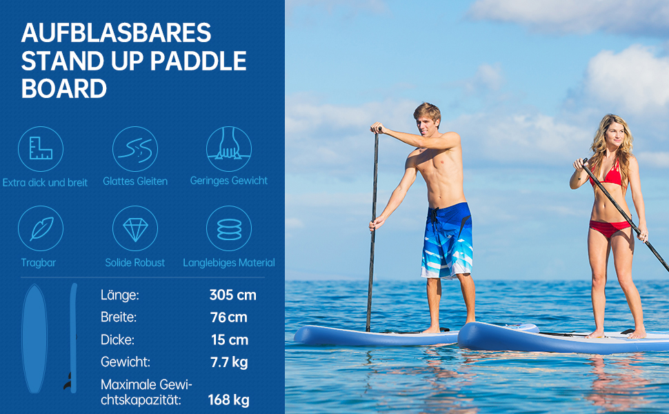 Надувний SUP (Stand Up Paddle Board) 15'2