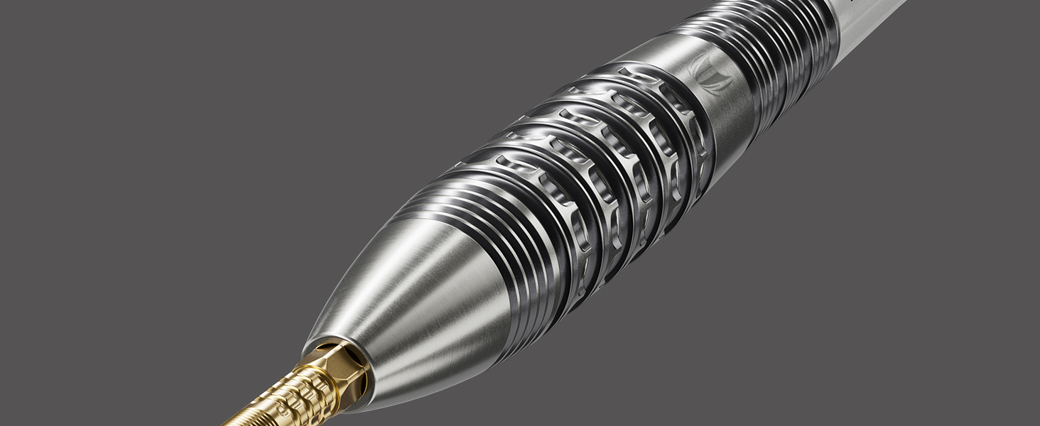 Дарти сталеві Target Darts Redux 90% Tungsten 22G (02) з оперенням Pro Ultra Nr. 6 та шафтами Pro Grip - професійний набір