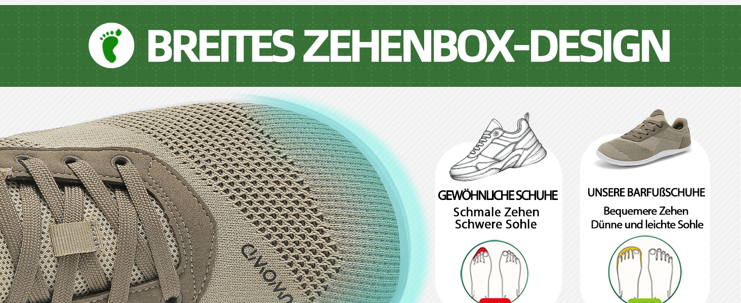 Легкі дихаючі кросівки Barfußschuhe для жінок та чоловіків | Широка передня частина, підошва 4 мм, антиковзаючі | Для спорту, відпочинку, повсякденного носіння (39 EU, Синій)