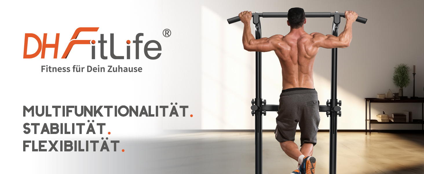 Power Tower DH FitLife: турнік, бруси для віджимань, силовий тренажер для дому