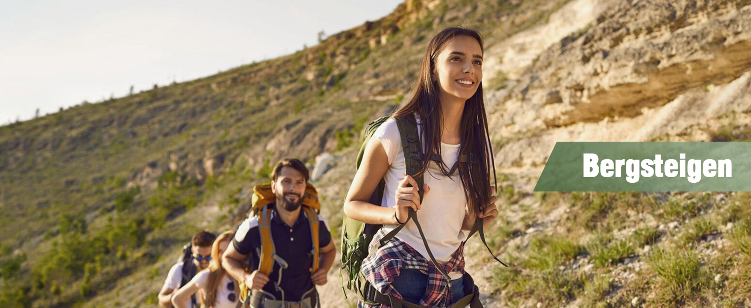 Черевики для трекінгу жіночі, туристичні черевики, трекінгові черевики, черевики для хайкінгу, чорні, 40 EU