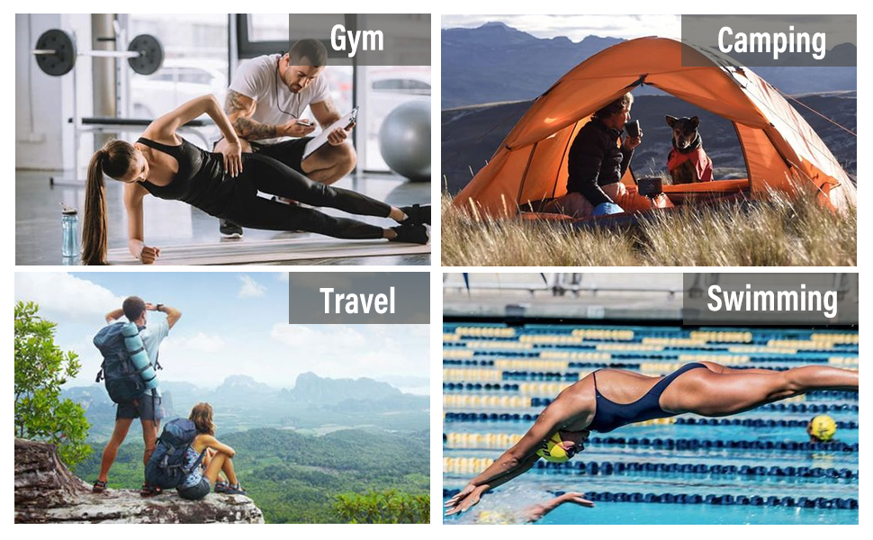 Спортивна сумка-рюкзак 3-в-1 для чоловіків з відділенням для взуття та вологих речей, чорна (22.4 x 10.6 x 11 дюймів)