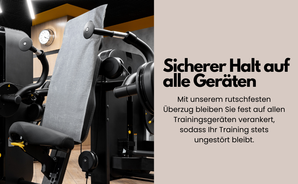 Рушник спортивний Pavin Sports 2 шт. | 90x40 см | 100% бавовна | З кишенею на блискавці, антиковзаючим покриттям та петлею | Для залу, фітнесу