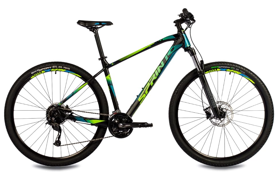 Гірський велосипед Airtracks 29 дюймів Чоловічий MTB Hardtail Apolon 27 швидкісний Shimano ALIVIO RD-M3100, SGS - ROCKSHOX Judy - Висота рами 48см і 52см - модельний рік 2024 52см (висота 180-190см)