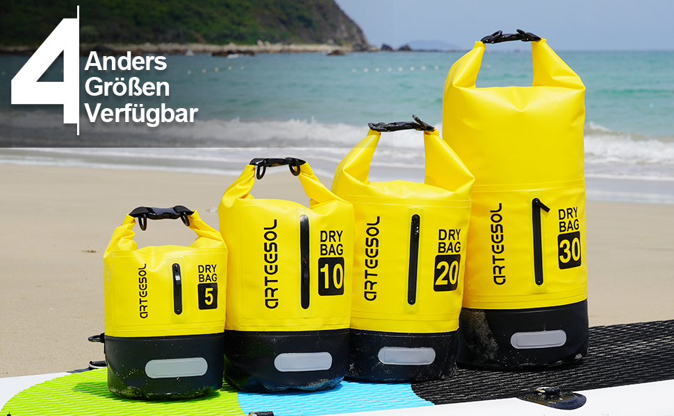 Водонепроникний мішок Blackace Arteesol 20L: для плавання, каякінгу та водних видів спорту