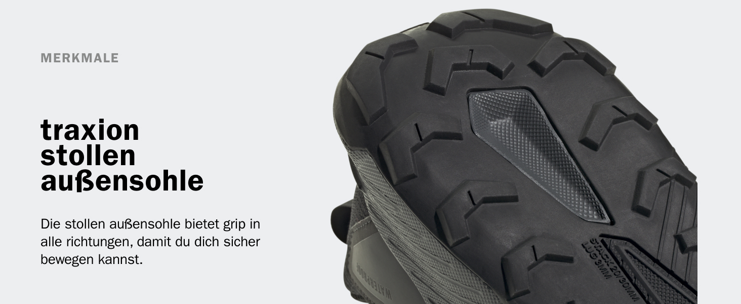 Кросівки для трейлраннінгу Adidas Terrex Tracerocker 2 Gore-Tex, жіночі, 40 EU, чорний/сірий