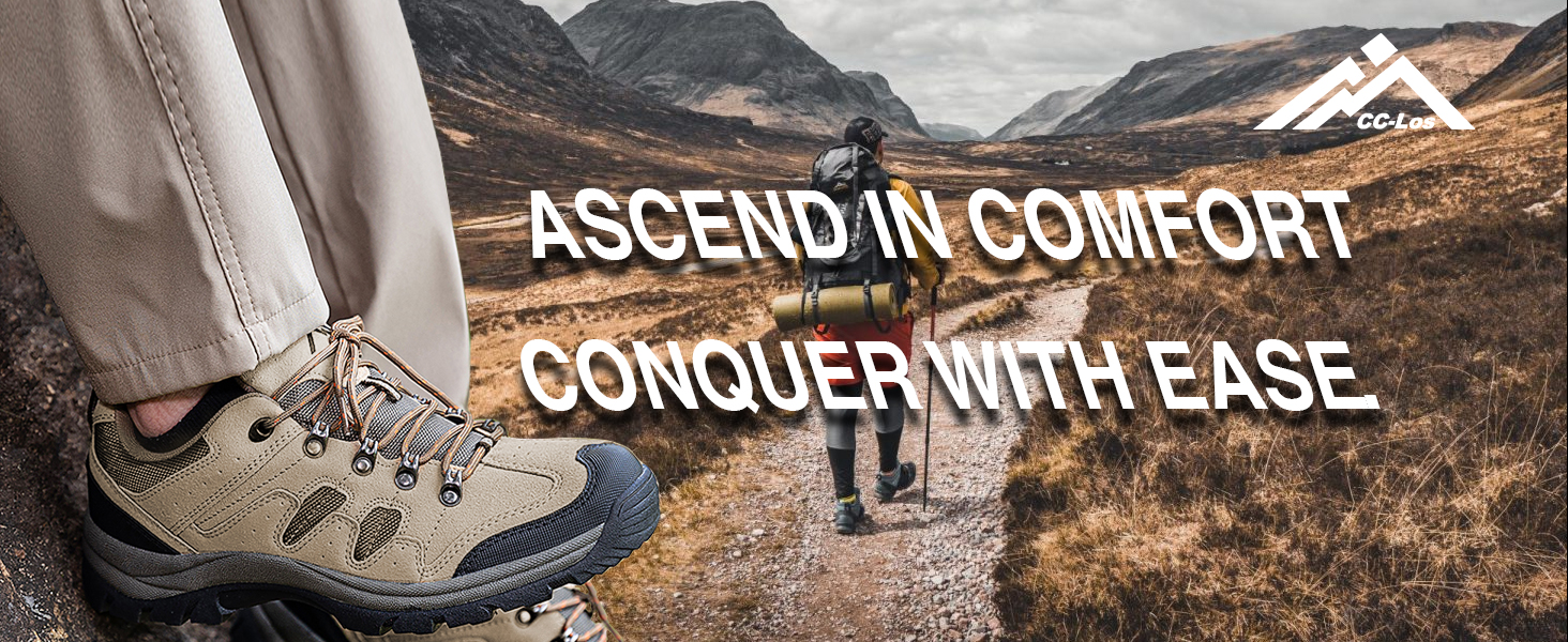 Черевики для хайкінгу CC-Los, водонепроникні, чоловічі, зручні, легкі, дихаючі, розмір 40-48, коричневі