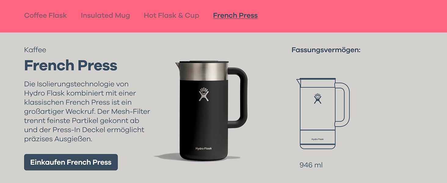 Термос Hydro Flask 473 мл з вакуумною ізоляцією зі сталі нержавіюючої, герметична кришка Flex Sip, для кави та напоїв, колір Agave