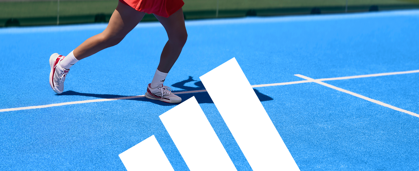 Жіноче взуття для падел-тенісу Adidas Courtquick W, розмір 41 1/3 EU, Cloud White/Silver Metallic/Lucid Lemon