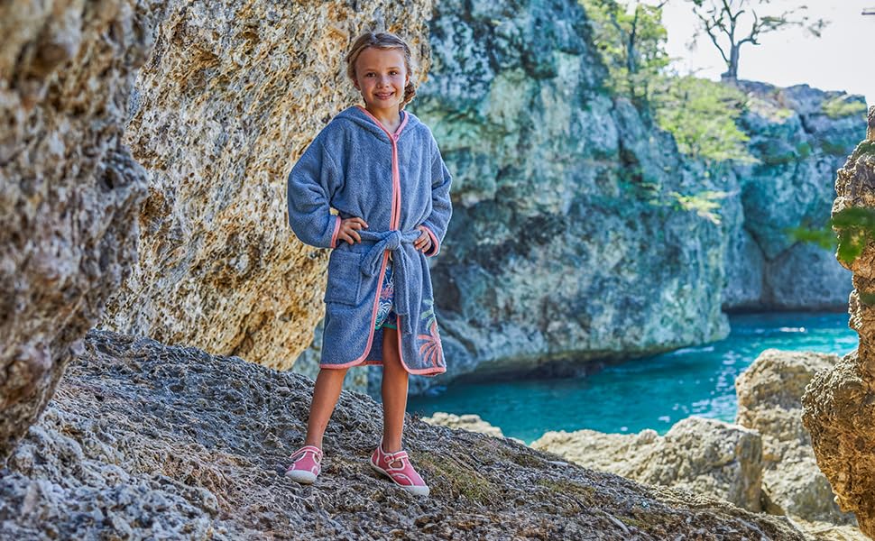 Playshoes Дитячі аквашузи для хлопчиків та дівчаток, 24/25 EU, Коралл, Mesh