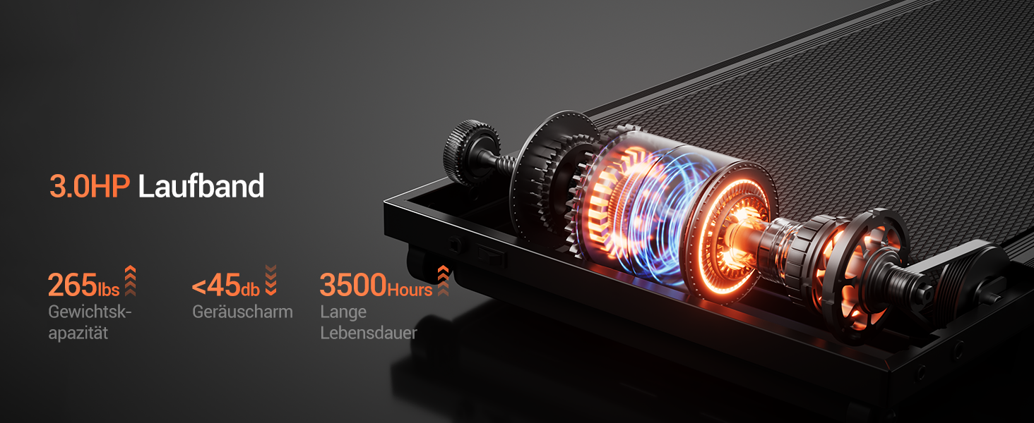 Біговий доріжка LONTEK для дому з нахилом 15%, швидкість 12 км/год, максимальне навантаження 136 кг, чорний