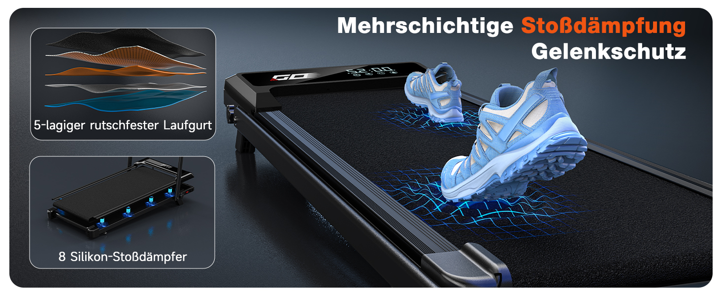 Складане бігове доріжки 4-в-1 з ручним нахилом 9%, тихий електричний біговий тренажер до 10 км/год, безщітковий двигун 3.0 PS, амортизація, LED-дисплей, компактний, для дому та офісу