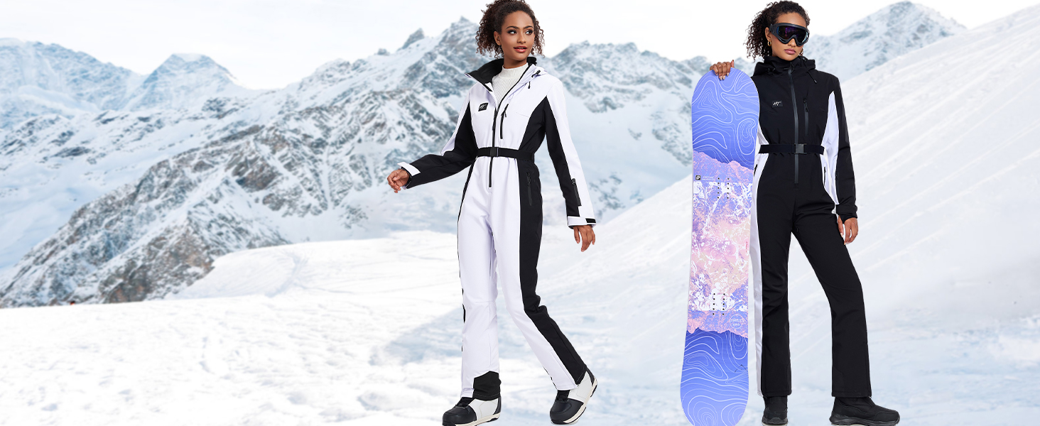 Жіночий комплект гірськолижний: куртка та штани HOTIAN, водонепроникний, вітрозахисний, теплий, для сноуборду та гірськолижного спорту