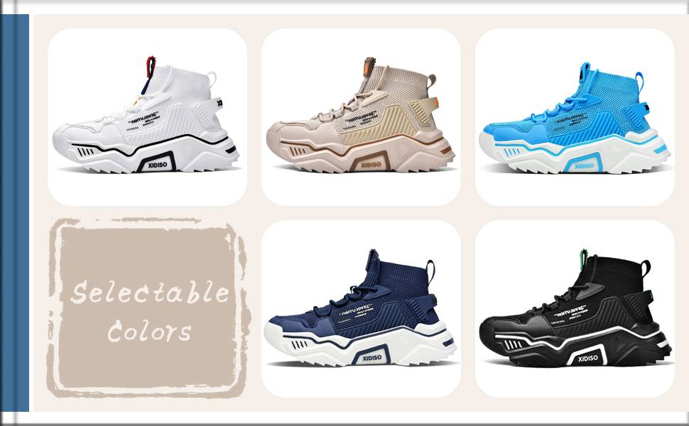 Чоловічі спортивні кросівки FUSHITON для занять фітнесом, бігу та активного відпочинку, чорного кольору, розмір 42 EU