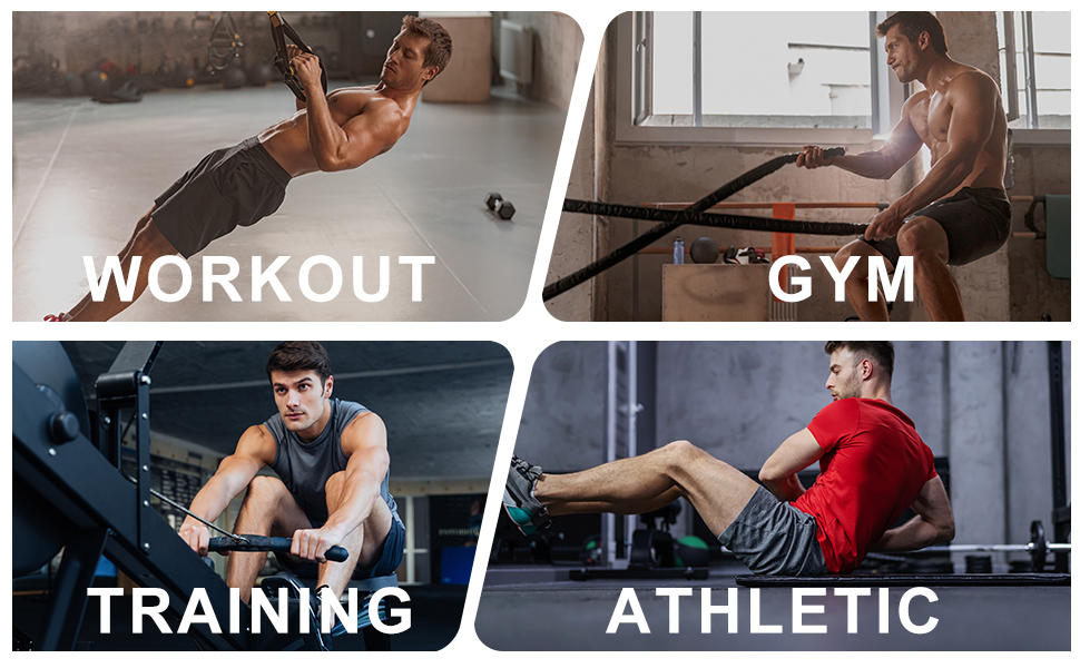 Чоловічі спортивні шорти 2-в-1 для бігу, тренувань та активного відпочинку (M, синій з камуфляжною підкладкою)