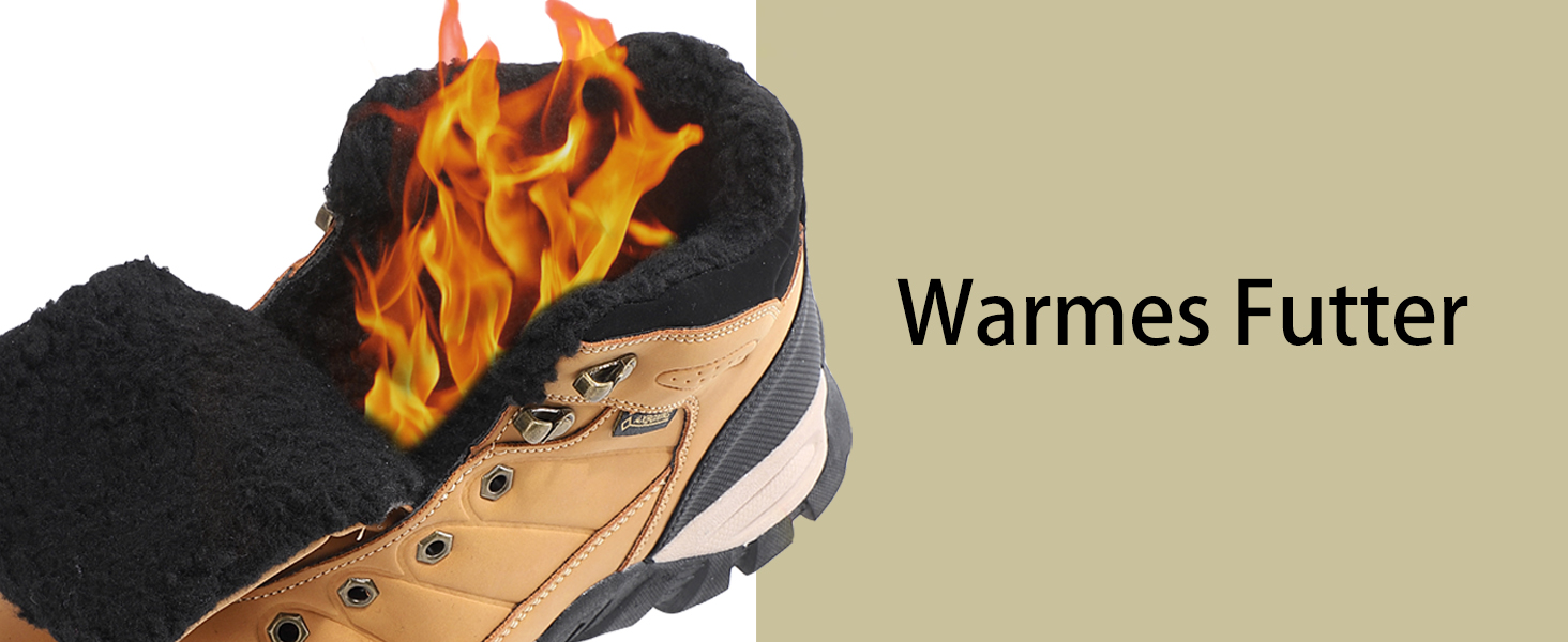 Чоловічі зимові черевики ARRIFGO BELLO - зимові черевики, черевики для хайкінгу, трекінгові черевики, утеплені, антиковзаючі, чорні, розмір 41-46 EU