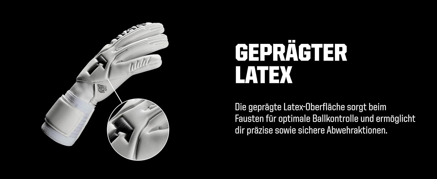 Воротарські рукавички T1TAN Legend White-Out для дорослих та дітей, професійні, з покриттям Gecko Grip 4 мм, Made in Germany, білі