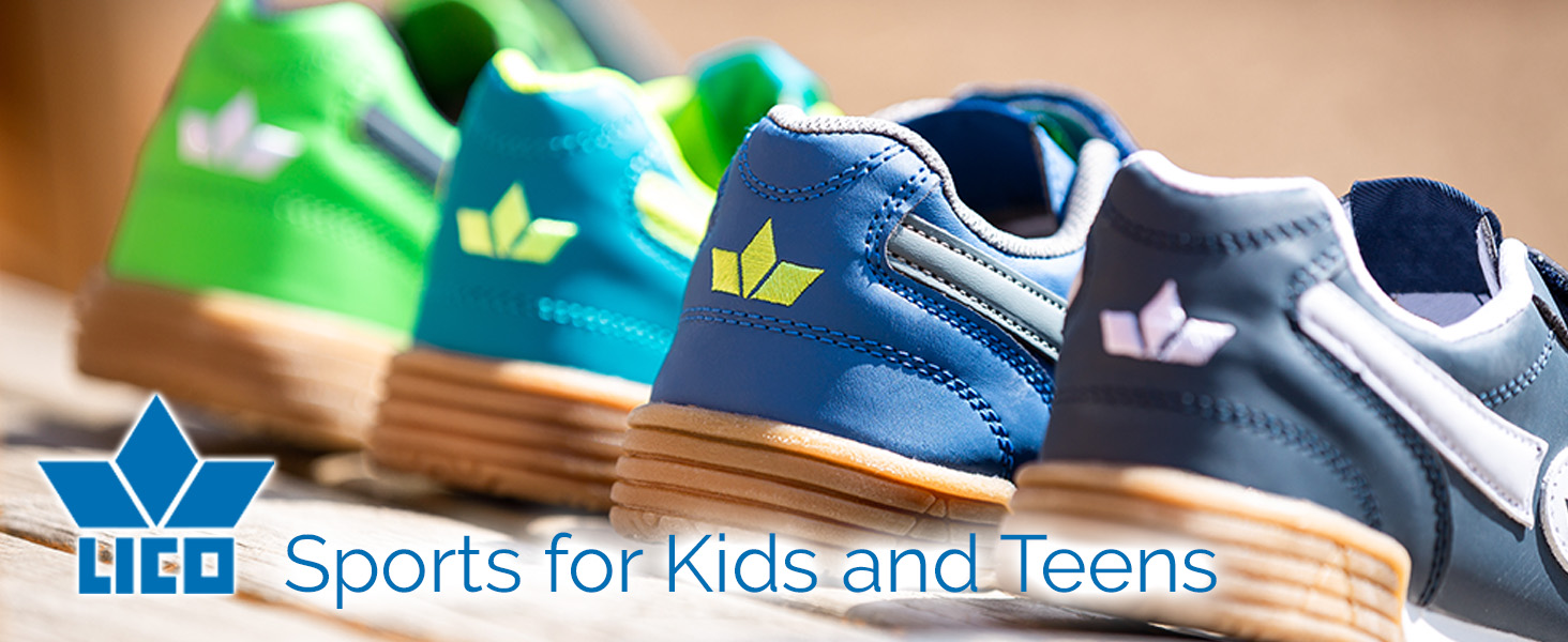 Дитячі спортивні черевики Lico Barney для залу (25 EU, блакитний)