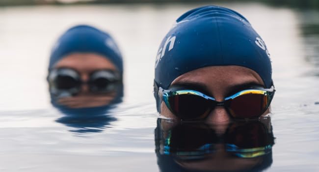 Окуляри Бриз для плавання унісекс Гнучкий комфорт (Aqua)