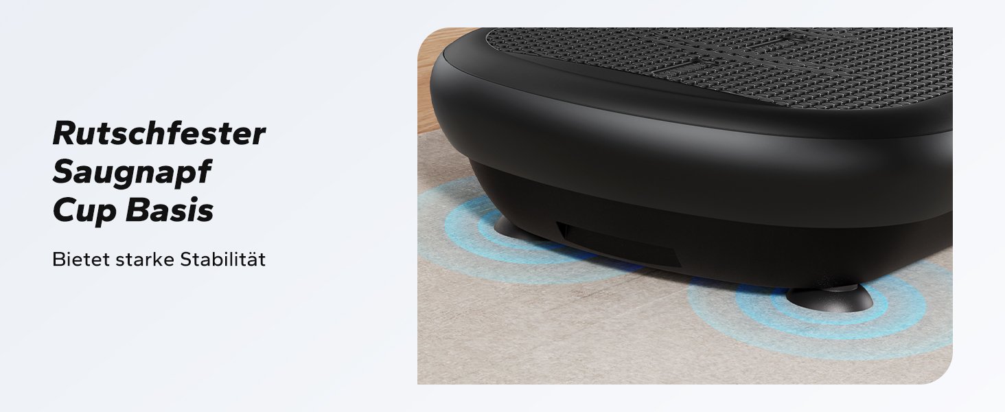 Вібраційна платформа MERACH для фітнесу та схуднення, 13 мм амплітуда, 200 кг, Bluetooth, чорна