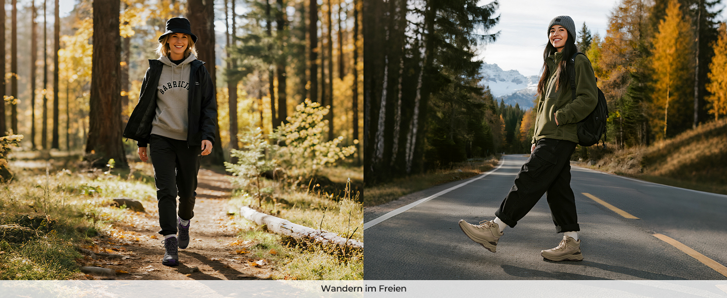 Черевики для хайкінгу NORTIV 8 для жінок, легкі, водонепроникні, для активного відпочинку, розмір 40 EU, кольор Khaki