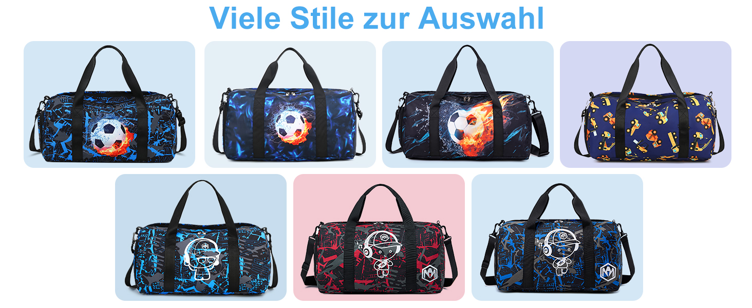 Спортивна сумка для дітей з відділенням для взуття та мокрих речей. Дитяча пляжна сумка для хлопчиків та дівчаток. Сумка для плавання, подорожей, фітнесу (Принц Graffiti Blue)