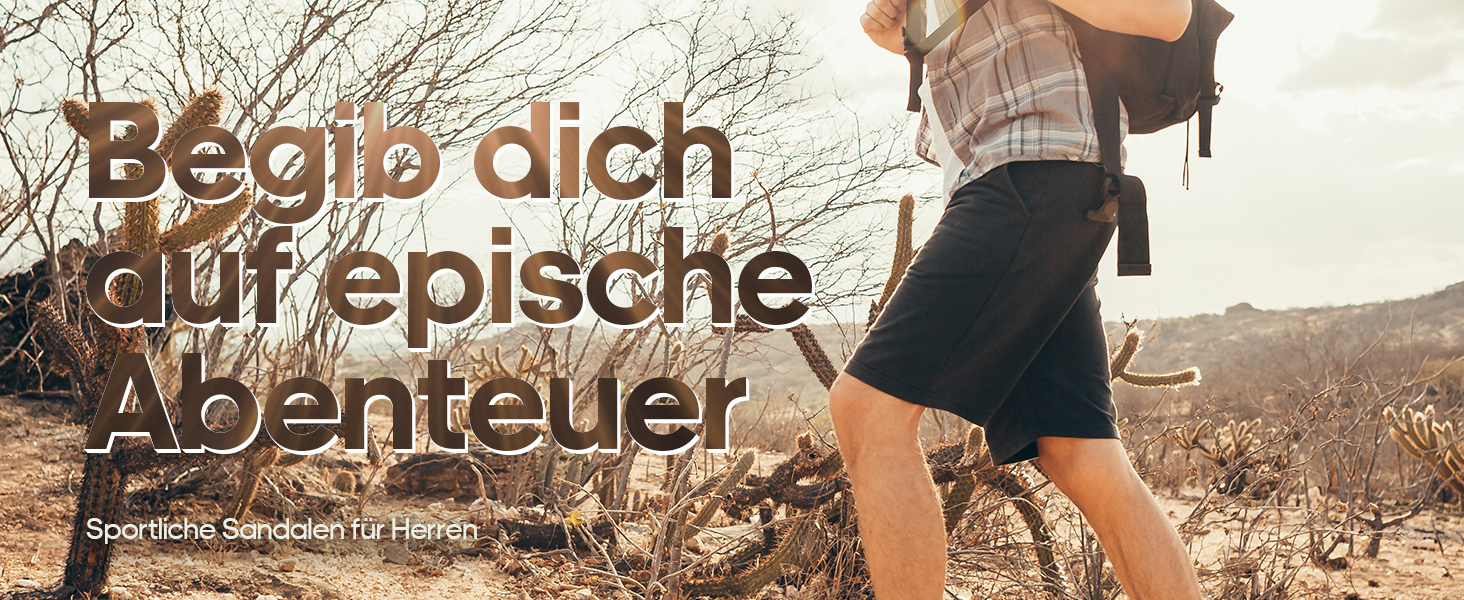 Чоловічі літні сандалії NORTIV 8 для туризму та спорту, Outdoor, пляжні сандалії, чорний колір, 45 EU