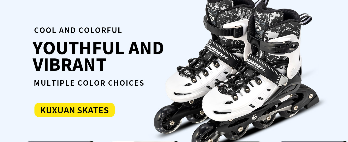 Дитячі ролики Kuxuan з підсвічуванням, регульовані, для дівчаток та хлопчиків, розмір EU 31-35, зелені