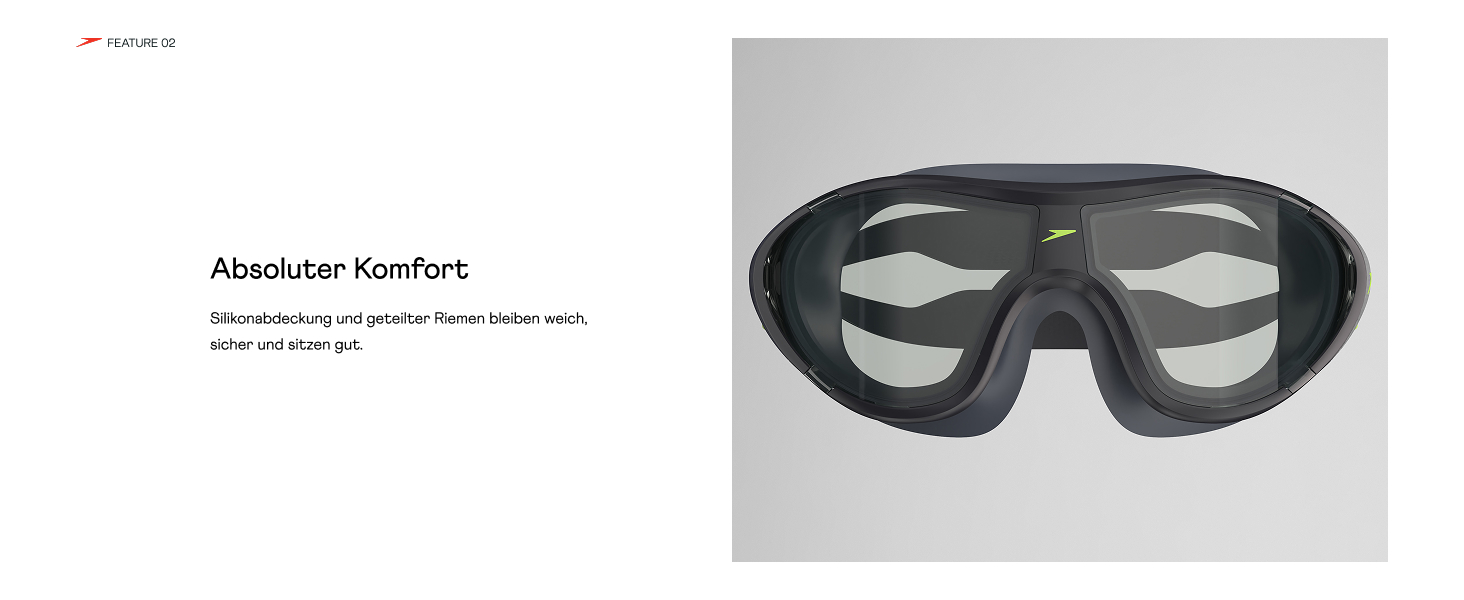 Окуляри для плавання Speedo Biofuse Kobaltblau | Герметичні, для басейну та відкритої води