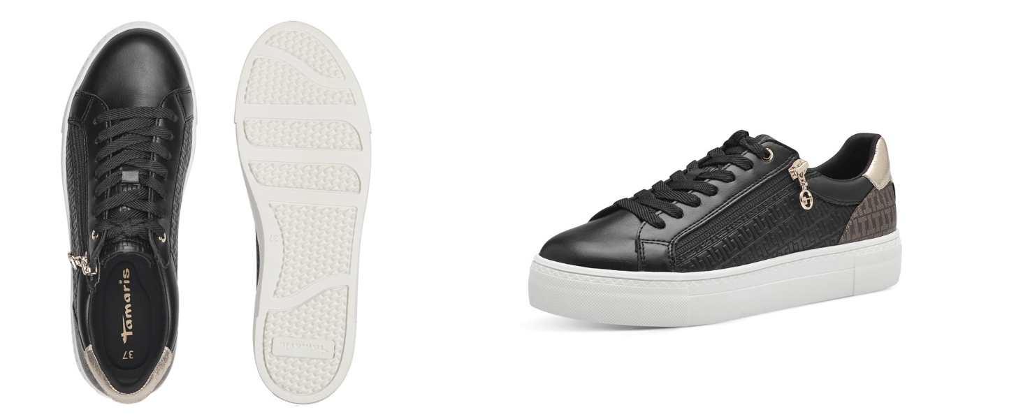 Жіночі низькі кросівки Tamaris Comfort Lining з вийманоюю устілкою, рожевий колір (Rose Gold), розмір 38 EU