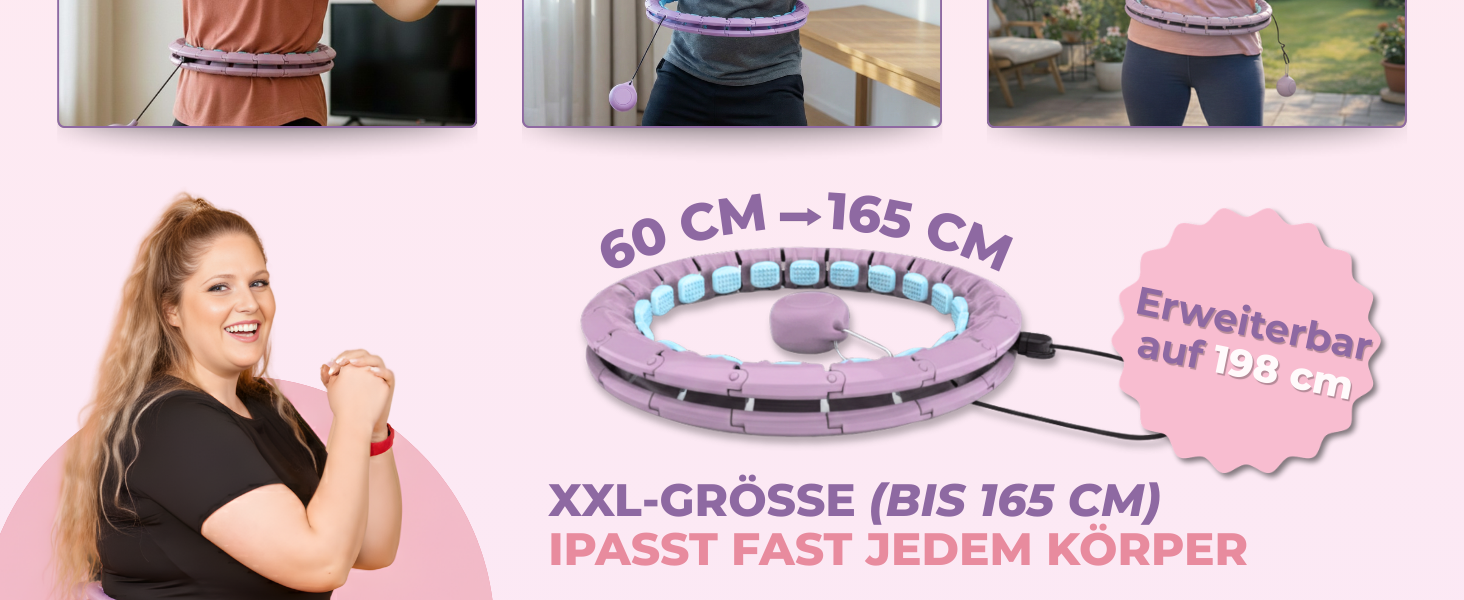 Розумний хулахуп Swiss Activa+ S2 XXL для дорослих, синій