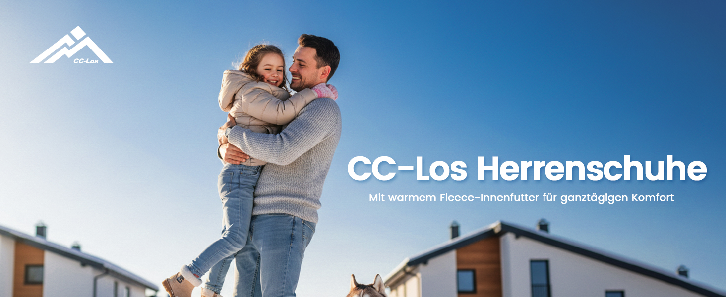 Чоловічі зимові черевики CC-Los: теплі, зручні, антиковзаючі, розмір 40-48 EU (44 EU широкі, сірі)