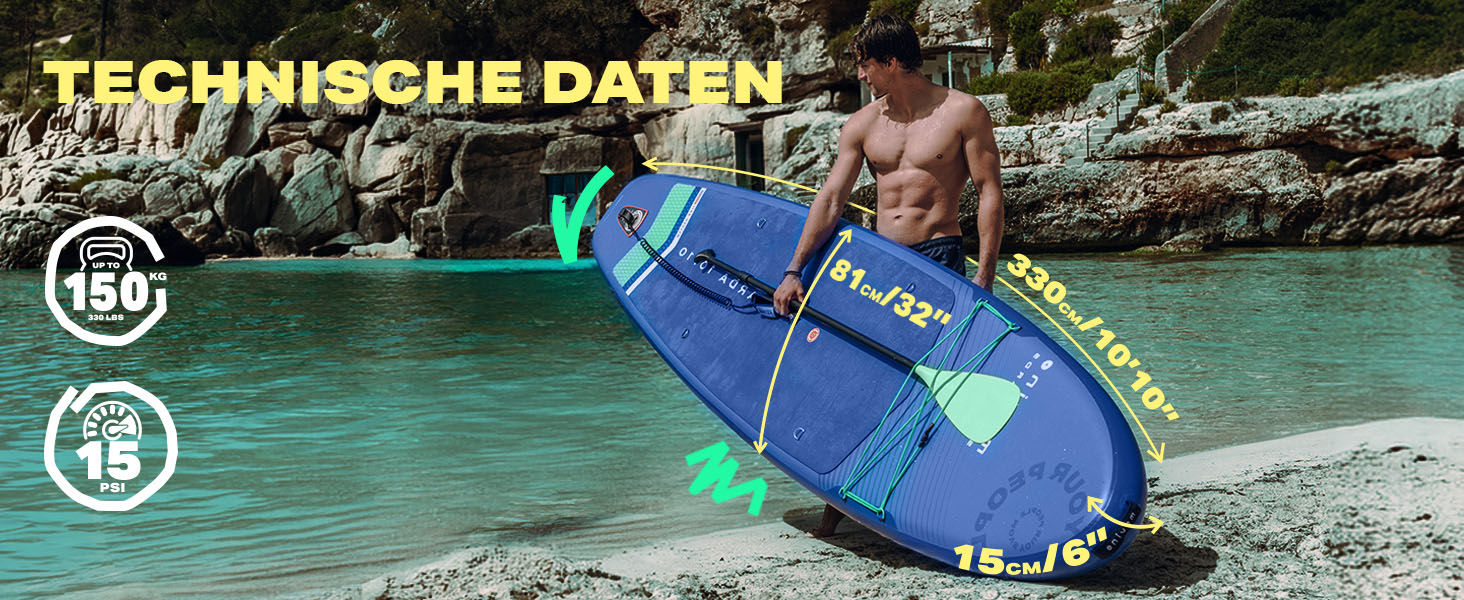 SUP дошка MOVINO Garda Allround 10'10