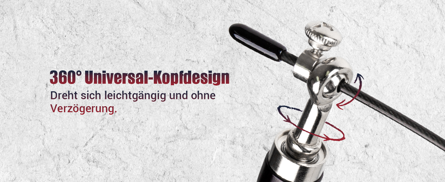 Стрибкове канат Springseil Speed Rope для фітнесу, боксу та MMA. Регульоване канат 300см з алюмінієвою ручкою та системою подвійного підшипника. Включає постер з тренуваннями. Чорний колір.